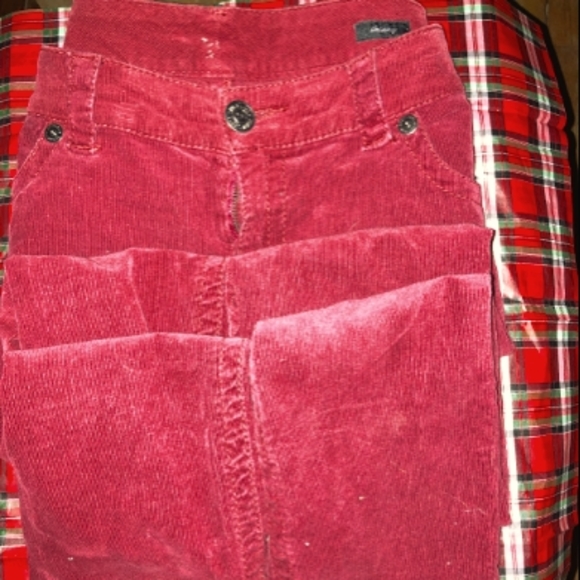 Seven7 High Rise Skinny Corduroy Pants Size 18